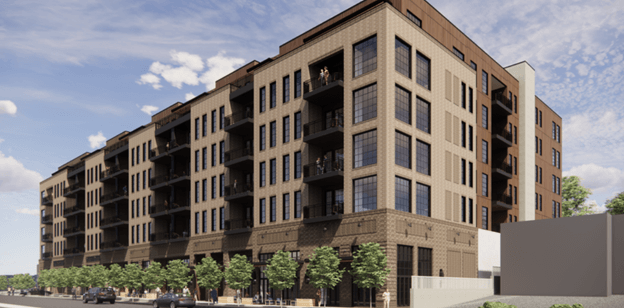 Material Ventures Plans Six-Story Apartment Building Near The Mall at Green Hills